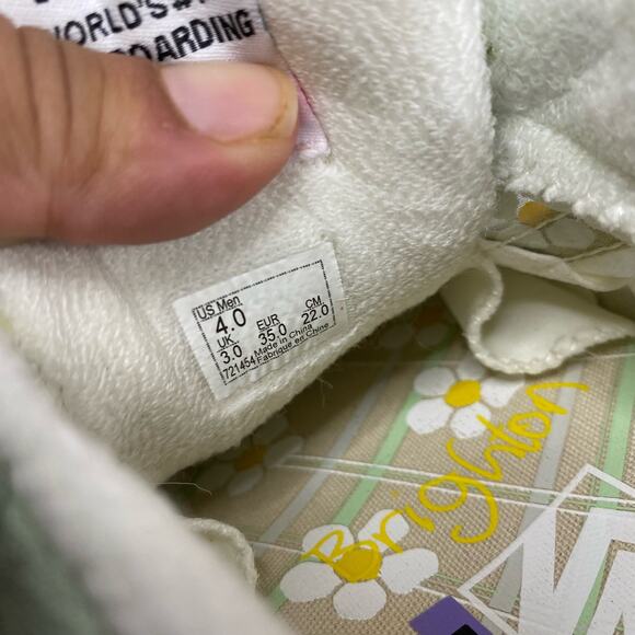 VANS Flower Patterns Womens Plain Logo Low-Top Sneakers 5.5 - Picture 7 of 8